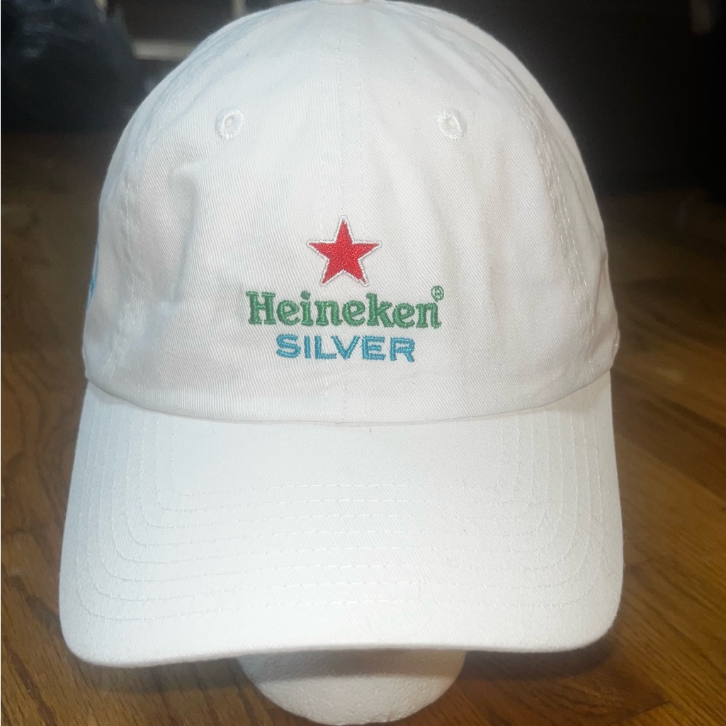 American Needle Embroidered Heineken Silver 2023 Us Open Adjustable Hat Cap
